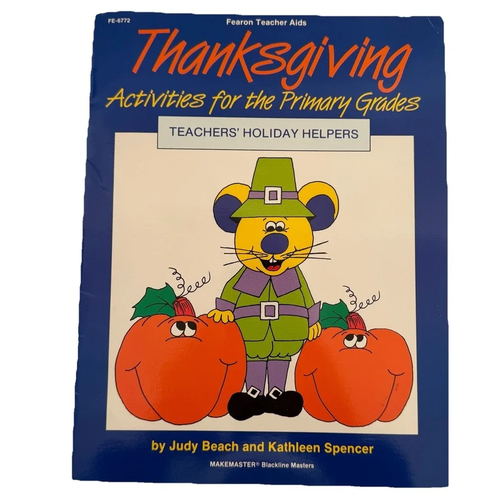Fearon Halloween Thanksgiving Teachers Holiday Helpers Fall Activities Classroom